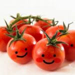 笑顔のトマト